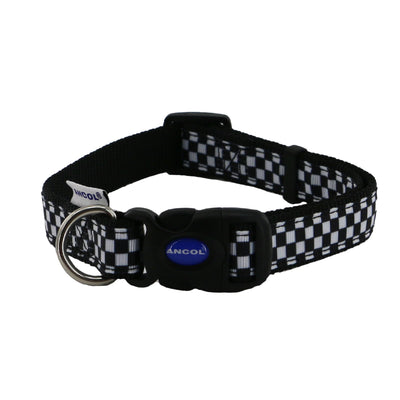 Ancol Checkerboard Collar Size S 20-30cm Size 1-2